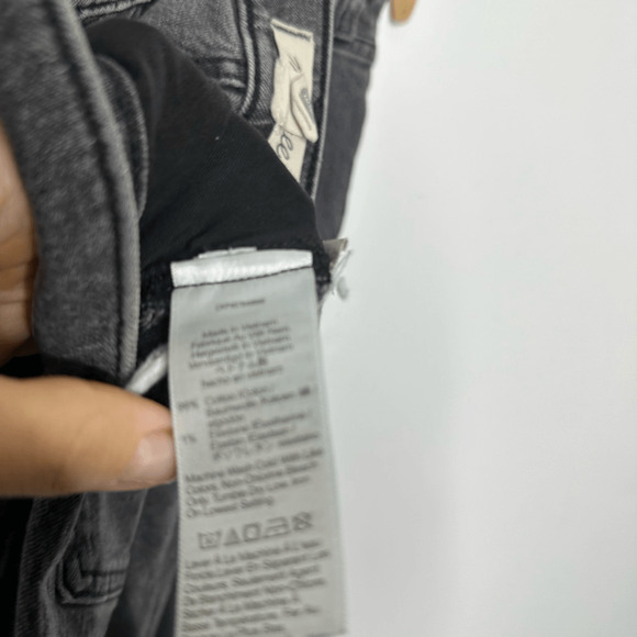 MADEWELL THE PERFECT VINTAGE JEANS womens GRAY straight leg stretch size 29 - Picture 8 of 8